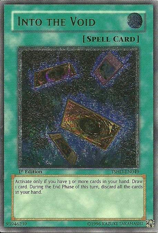 into the void yugioh card Yu-Gi-Oh! - (TSHD-EN049) - The Shining Darkness - 1st Edition none) element.class Head games | Yugioh cards,
