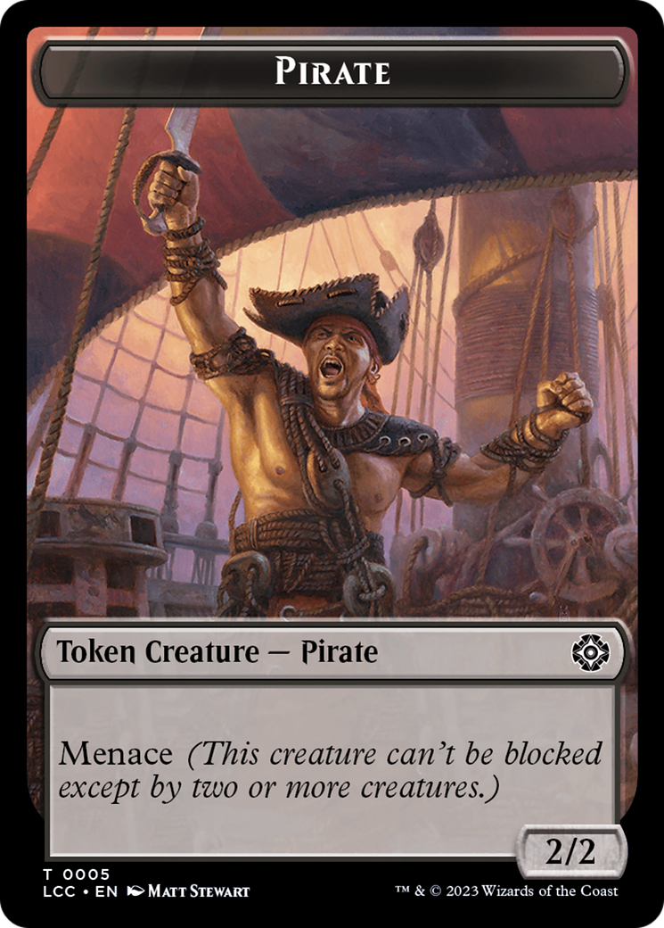 City's Blessing // Pirate (0005) Double-Sided Token [The Lost Caverns of  Ixalan Commander Tokens] | MTG Single
