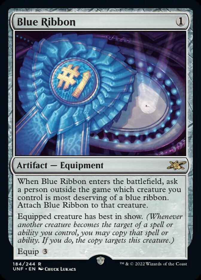 Blue Ribbon [Unfinity] | MTG Single
