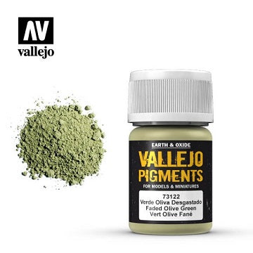 Vallejo Faded Olive Green Pigment (30ml) VAL73122