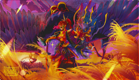DRAGON SHIELD PLAYMAT WITH TUBE THE FALLEN