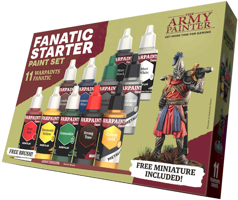 Army Painter: Warpaints Fantatic Starter Paint Set