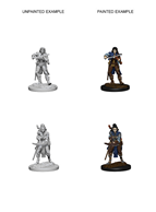 PF UNPAINTED MINIS WV4 ELF FEMALE BARD