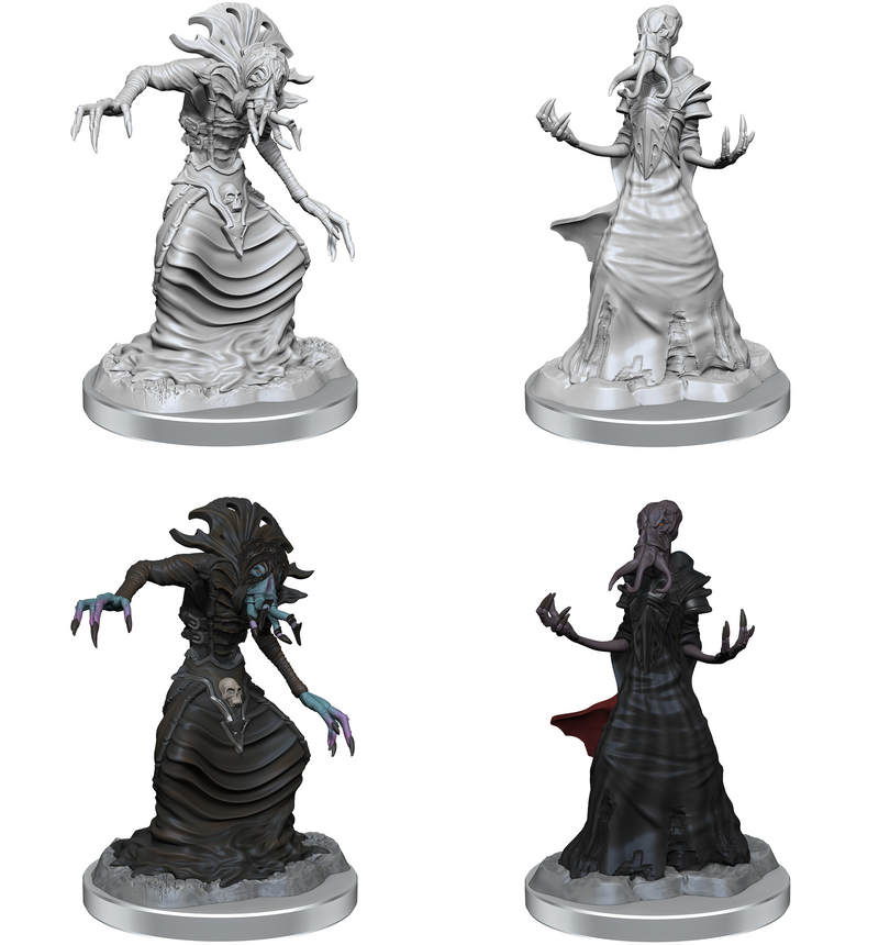 DND UNPAINTED MINIS WV18 MIND FLAYERS