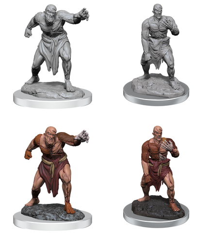 DND UNPAINTED MINIS WV17 FLESH GOLEMS