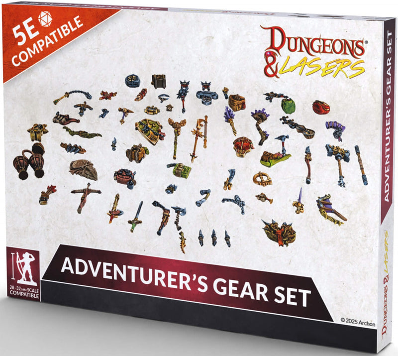 DUNGEONS AND LASERS ADVENTURER'S GEAR SET