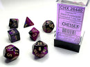 GEMINI 7-DIE SET BLACK-PURPLE/GOLD