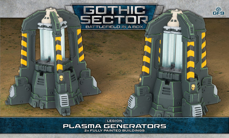 BATTLEFIELD IN A BOX: GOTHIC SECTOR LEGION PLASMA GENERATORS