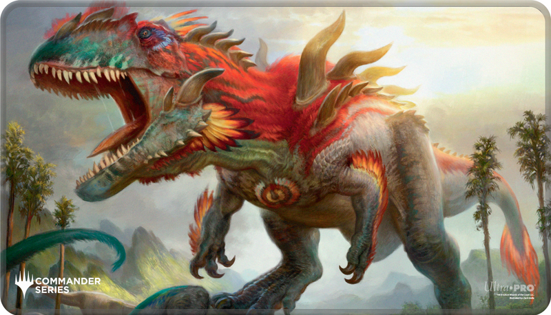 UP PLAYMAT MTG COMMANDER SERIES THREE COLOR SHARD GISHATH STITCHED