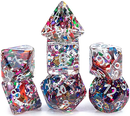 INCLUSION DICE - STAINED GLASS