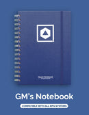 GAME MASTER'S QUEST JOURNAL HEROIC BLUE