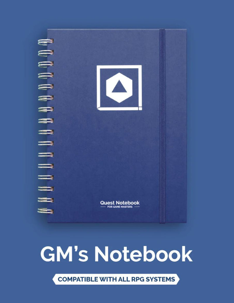 GAME MASTER'S QUEST JOURNAL HEROIC BLUE