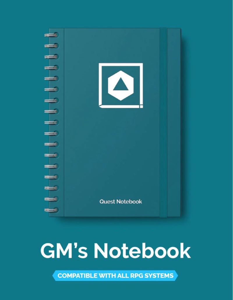 GAME MASTER'S QUEST NOTEBOOK -