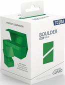 Ultimate Guard Boulder Solid Green Deck Case (100+)