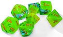 GEMINI 7-DIE SET PLASMA GREEN-TEAL/ORANGE LUMINARY
