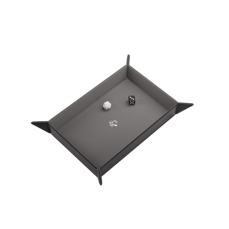 Gamegenic Rectangular Pink and Black Dice Tray