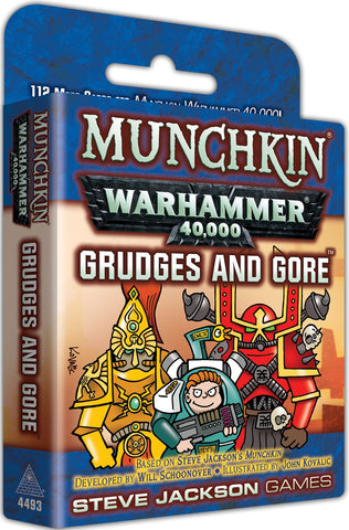 MUNCHKIN WARHAMMER 40K GRUDGES AND GORE