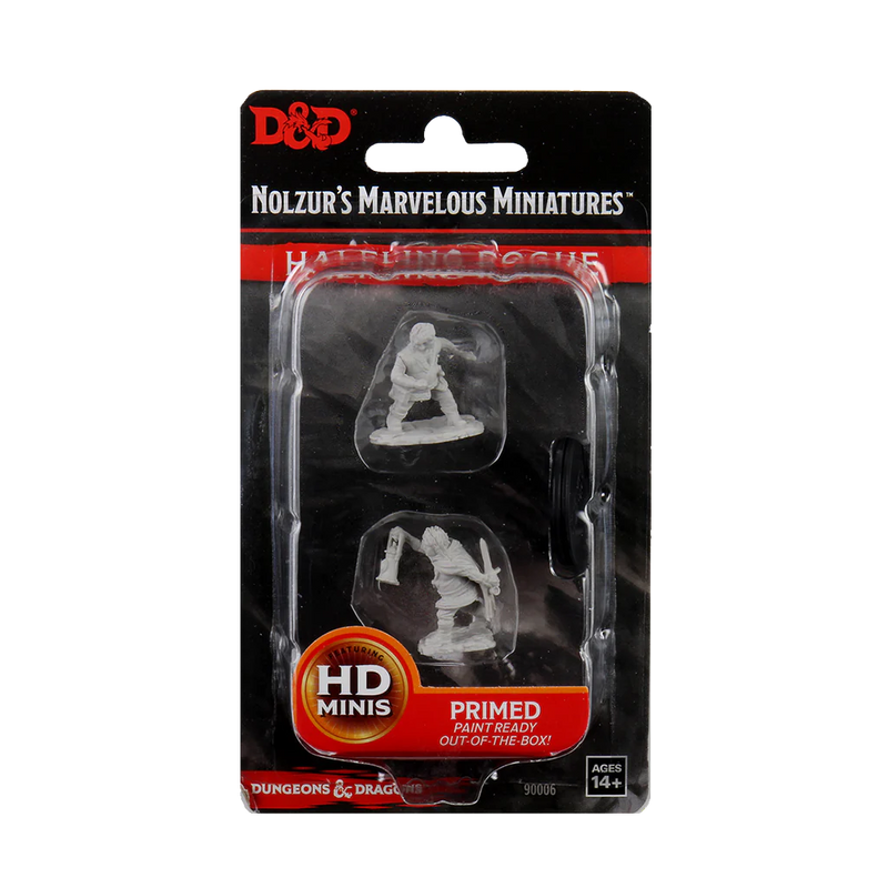 Male Halfling Rogue D&D Unpainted Minis WV11
