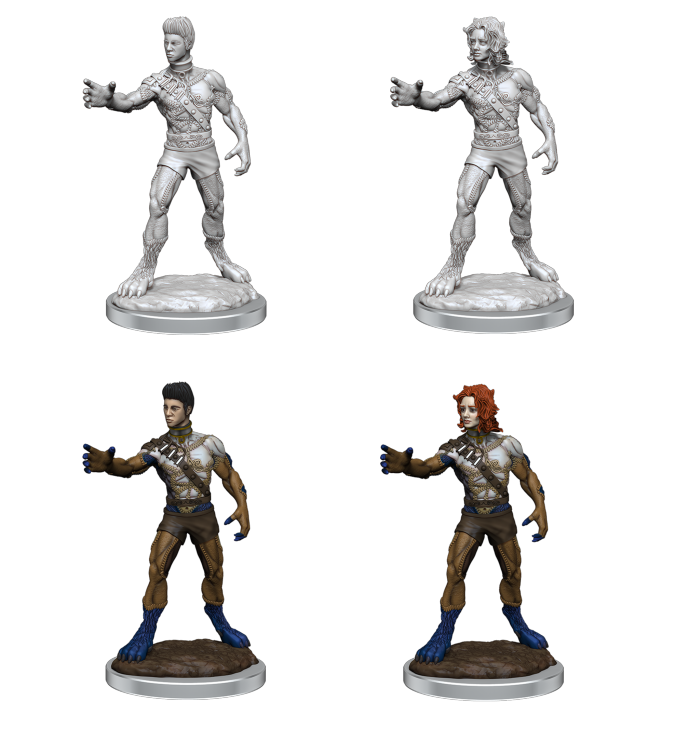 DND UNPAINTED MINIS WV19 HEADLESS MONSTER