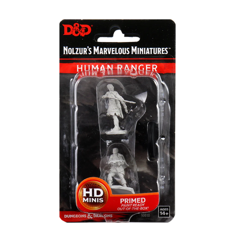 Female Human Ranger D&D Unpainted Minis WV11