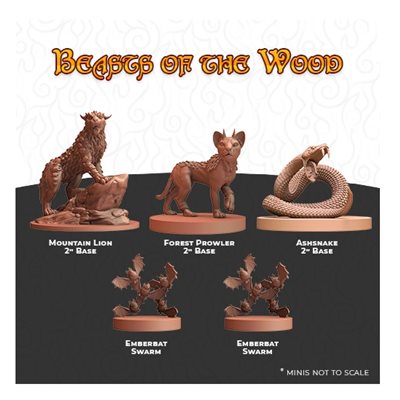 Humblewood Minis: Beasts of the Wood