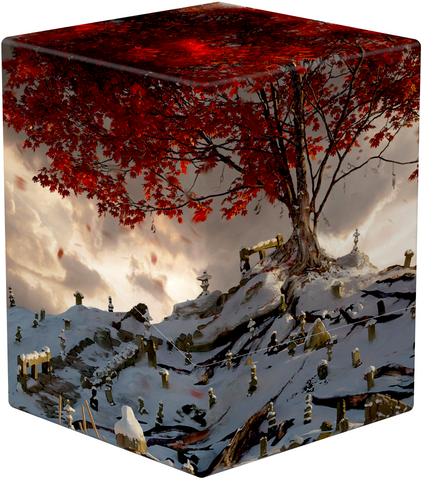 Ultimate Guard RTE Deck Case Boulder 100+ Artist Edition V2 Icy Bloom