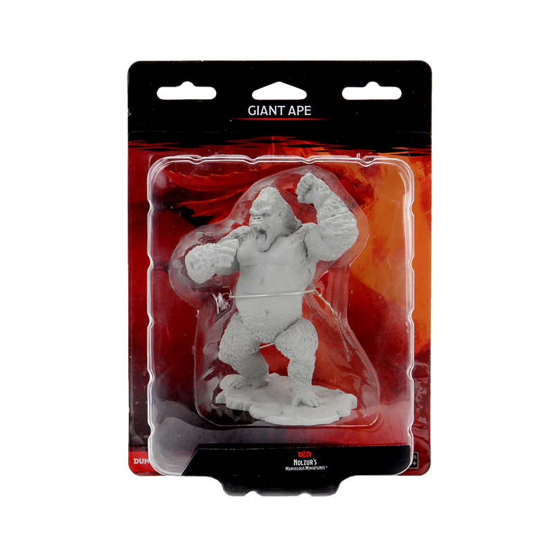 Giant Ape D&D Unpainted Minis WV12