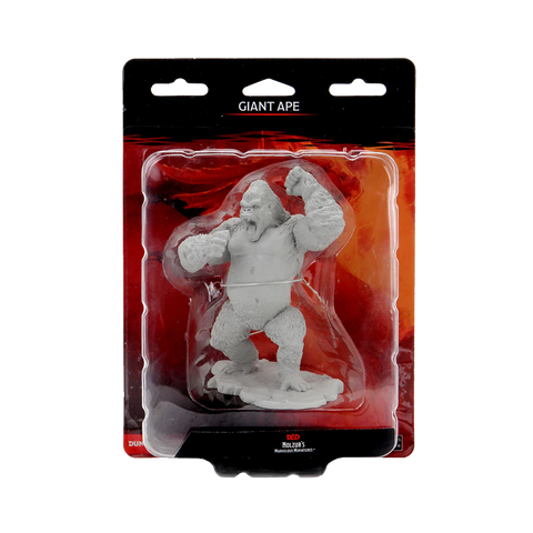 Giant Ape D&D Unpainted Minis WV12