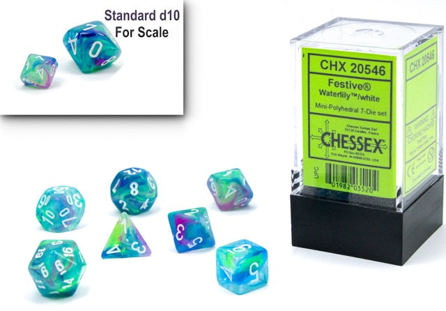 MINI FESTIVE 7-DIE SET WATERLILY/WHITE CHX20546