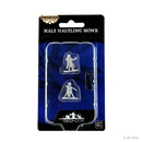 Male Halfling Monk Pathfinder Unpainted Minis WV15