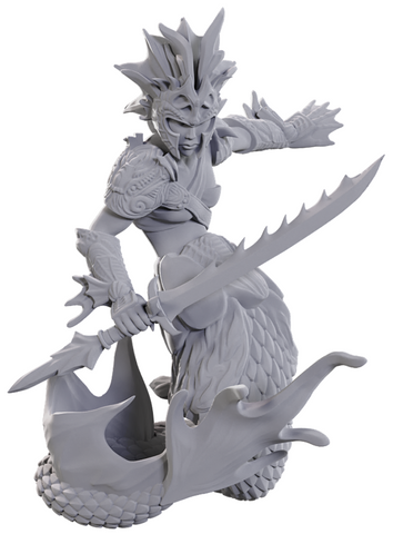 DND UNPAINTED MINIS WV25 MERFOLK SCOUT