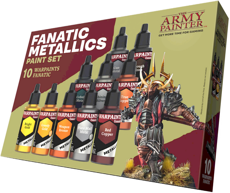 Army Painter: Warpaints Fanatic Metallics Paint Set