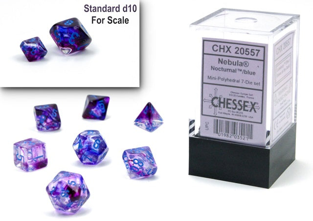 MINI NEBULA 7-DIE SET NOCT/BLUE LUMINARY CHX20557