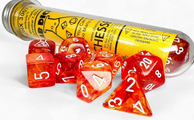 NEBULA 7-DIE SET MOLTEN/WHITE