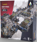 DUNGEONS AND LASERS CAVES SERIES DEEP MINES PRE-PAINTED PRISMA CAST TERRAIN