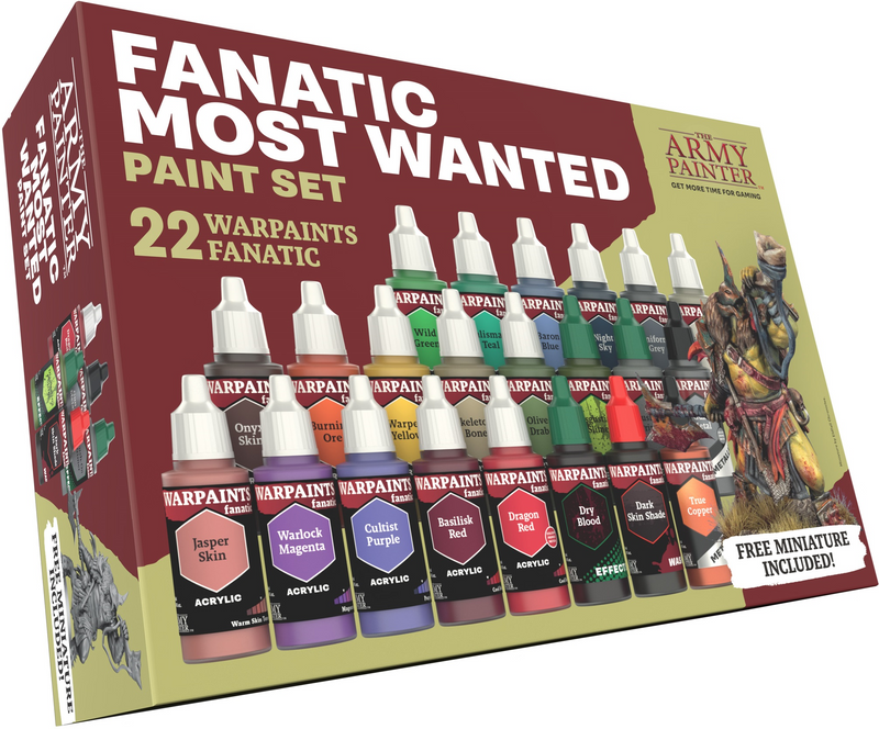 The Army Painter: Fanatic Most Wanted Paint Set