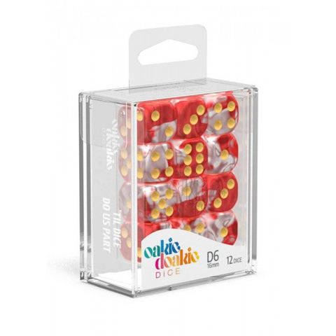 Oakie Doakie Gemdice Red Sky (12MM - 36D6)