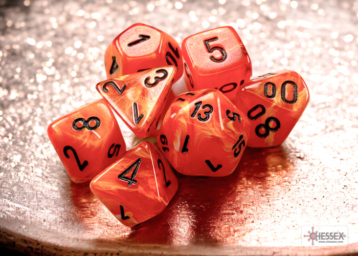 MINI VORTEX 7-DIE SET ORANGE/BLACK