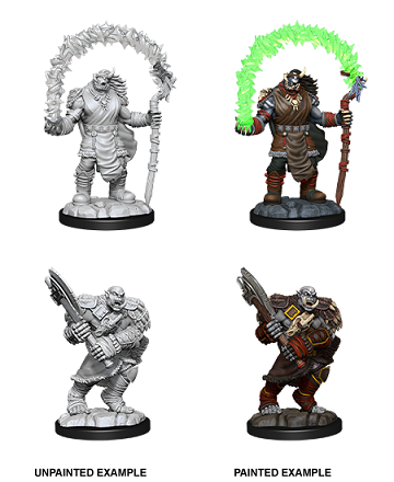 Orc Adventurers D&D Unpainted Minis WV12