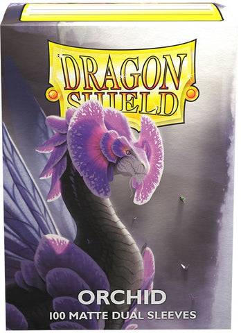 Dragon Shield Sleeves Dual Matte Orchid 100ct