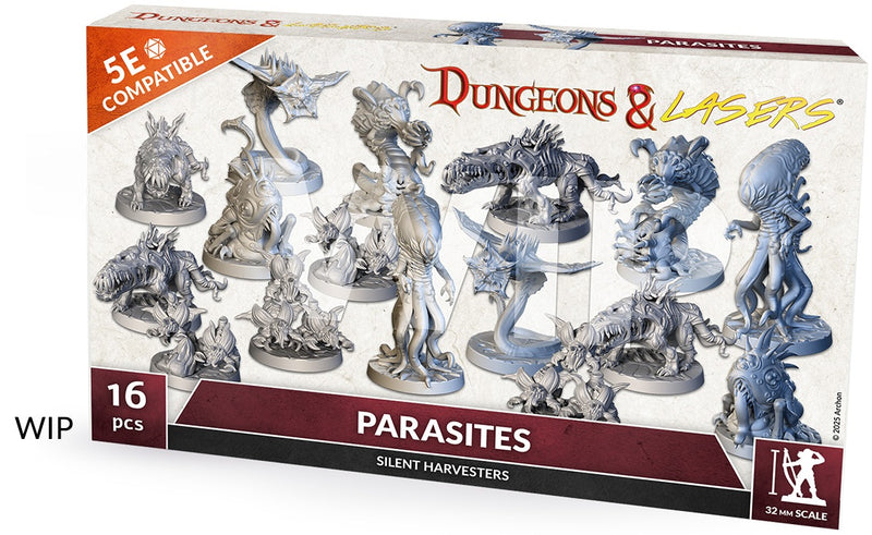 DUNGEONS AND LASERS MINIATURES - PARASITES
