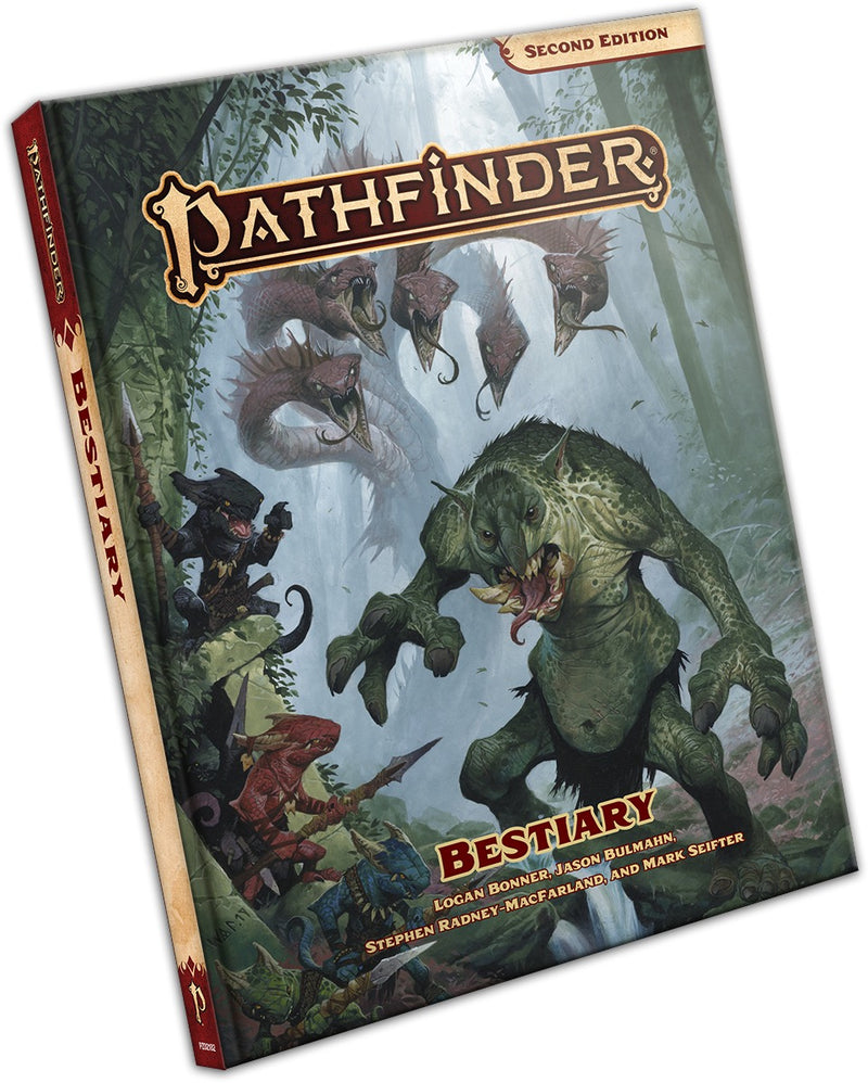 Pathfinder: 2nd Edition Bestiary (Hard Cover)