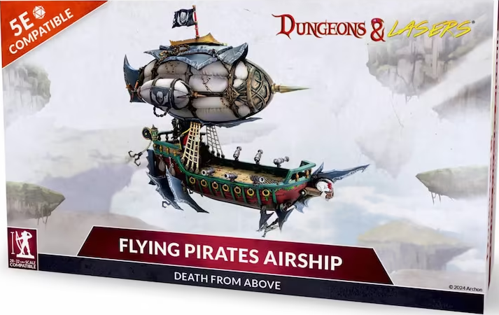 Dungeons & Lasers: Flying Pirates Airship