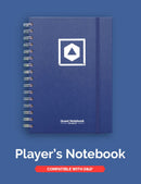 DND CHARACTER QUEST NOTEBOOK HEROIC BLUE