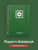DND CHARACTER QUEST NOTEBOOK WILD GREEN