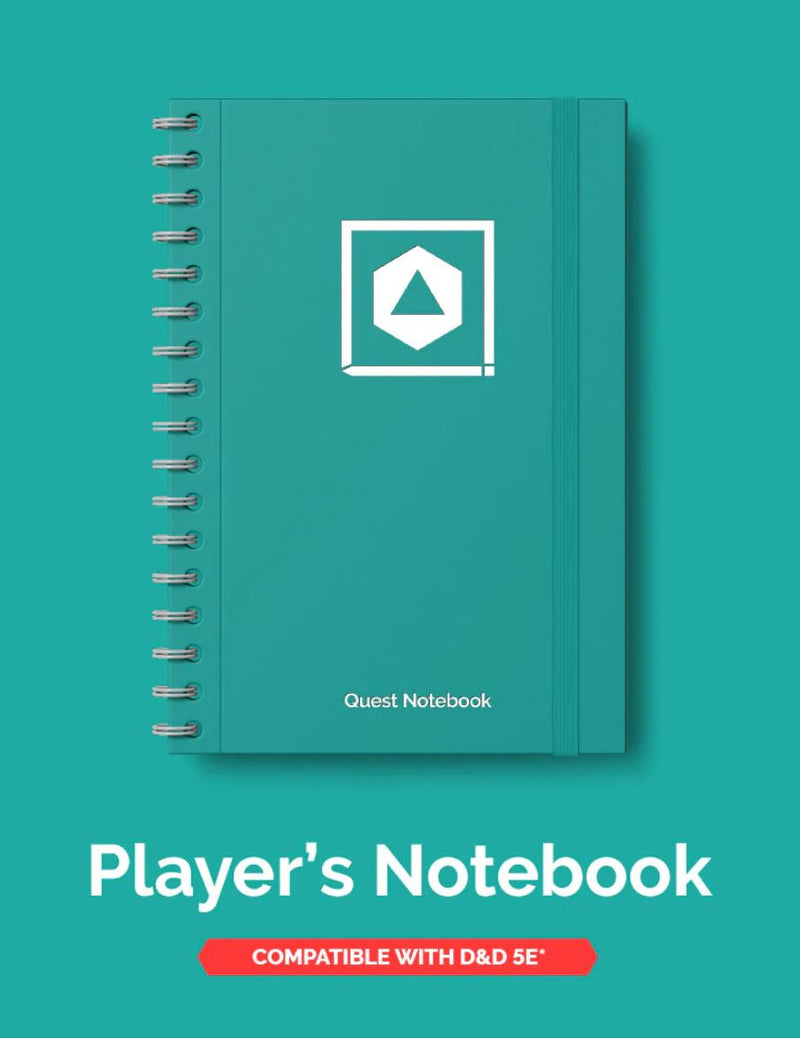 PLAYER CHARACTER QUEST NOTEBOOK (D&D 5E)