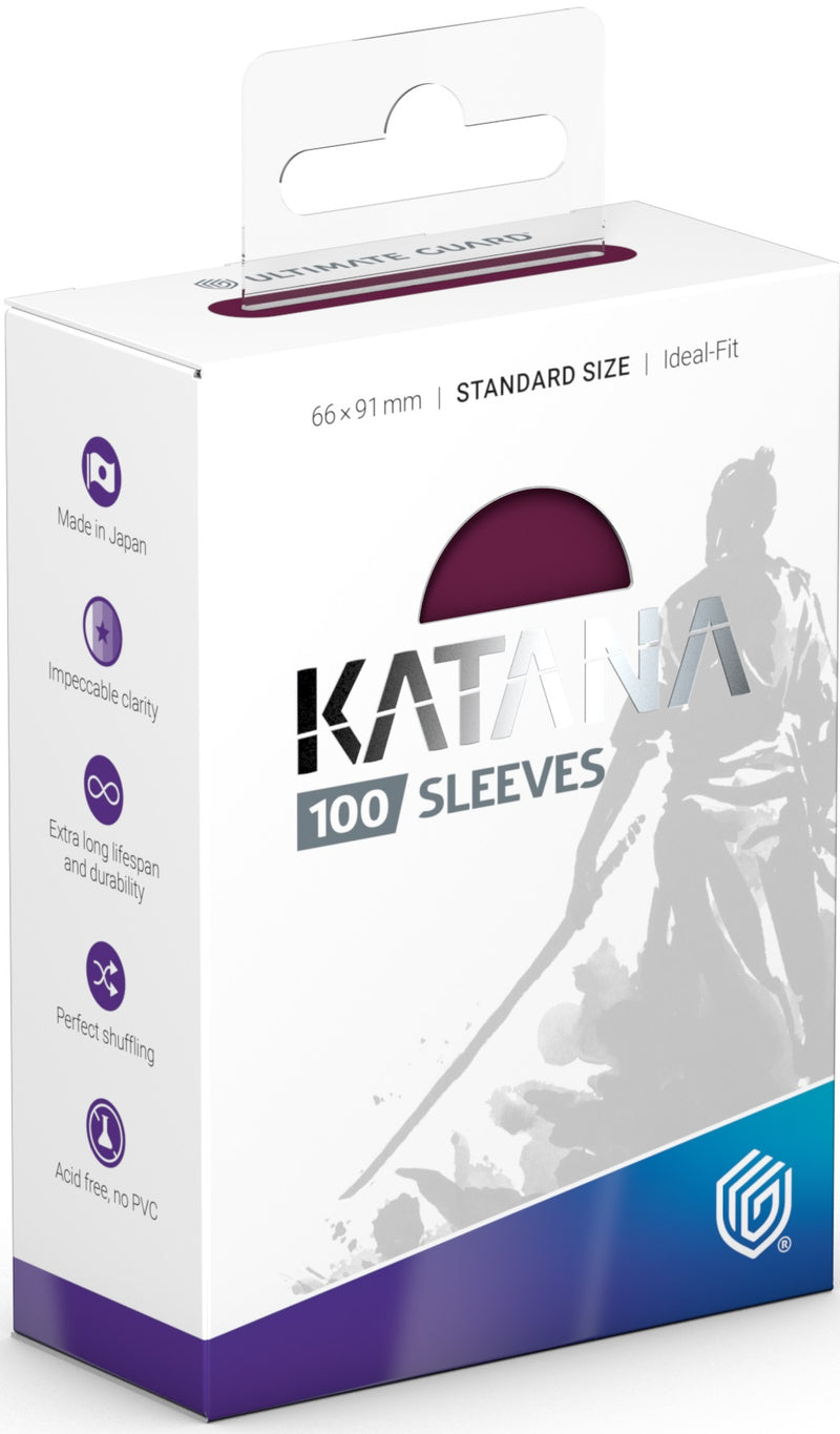 Ultimate Guard: Katana Sleeves Radiant Plum (100CT) | Card Sleeves | Obsidian Games Ultimate Guard: Katana Sleeves Radiant Plum (100CT) | Card Sleeves | Obsidian Games