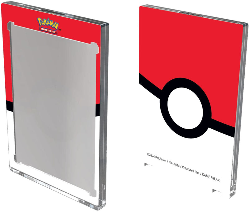 UP 1TOUCH 35PT EDGE PRINTED POKEMON POKE BALL MAGNETIC CARD HOLDER