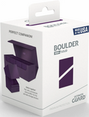 Ultimate Guard Boulder Solid Purple Deck Case (100+)