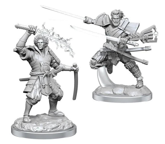 Raiyuu and Isshin Magic the Gathering Unpainted Minis WV5